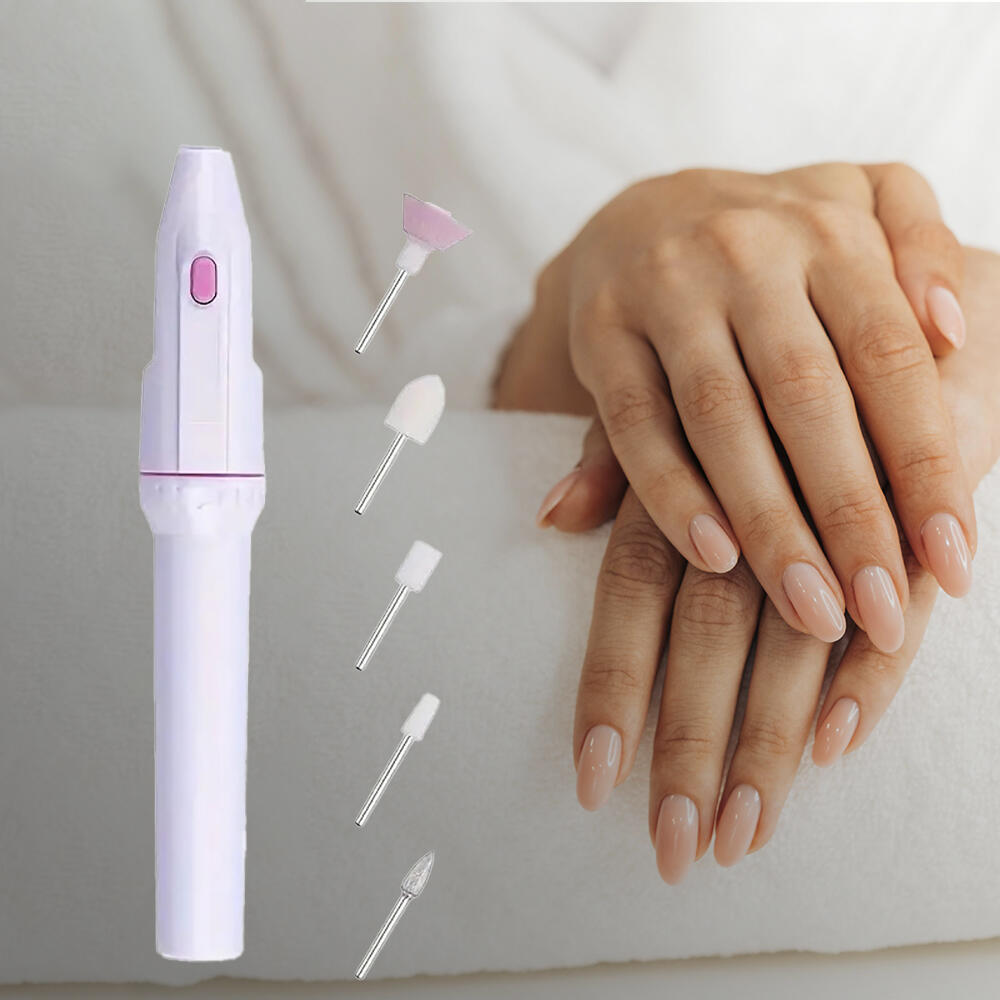 Set de Lima y Pulidora de Uñas Eléctrica Profesional 5 en 1